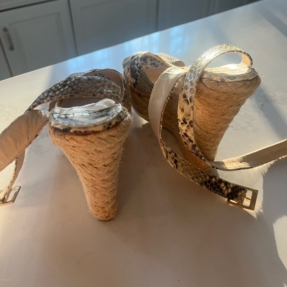 Jimmy Choo Snakeskin Espadrilles - Picture 4 of 4